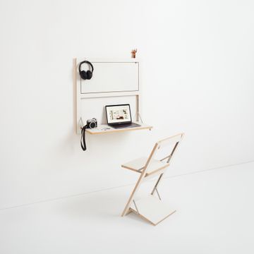 Fläpps Shelf 80x80-2 - White by Ambivalenz - view 6