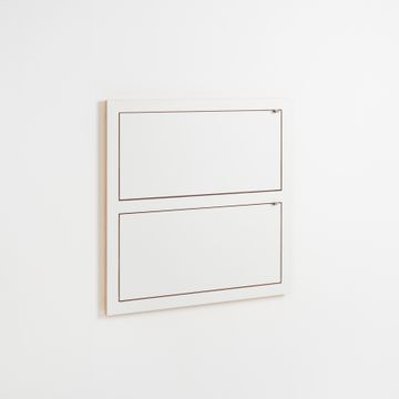 Fläpps Shelf 80x80-2 - White by Ambivalenz - view 2