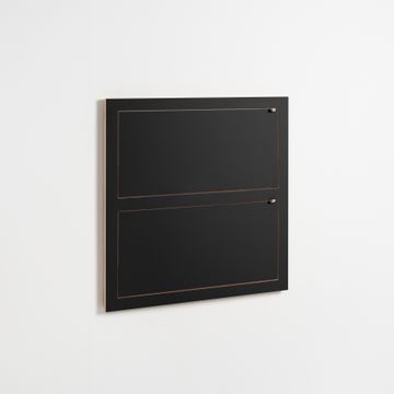 Fläpps Shelf 80x80-2 - Black by Ambivalenz - view 2