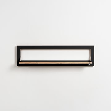 Fläpps Shelf 100x27-1 - Black by Ambivalenz - view 3