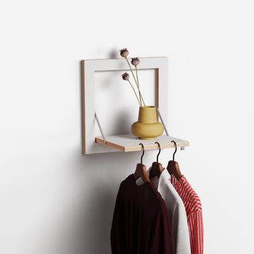 Fläpps Clothes Rail Hangrail 40x40-1 by Ambivalenz