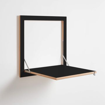 Fläpps Kitchen Table 60x60-1 - Black by Ambivalenz - view 3