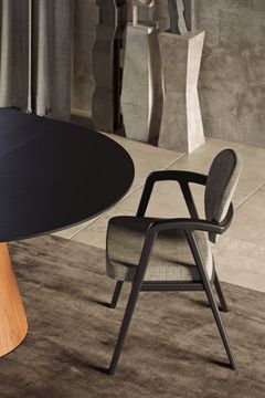 KAPPA chair / black finish A95 by Anesis - view 4