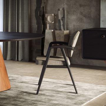 KAPPA chair / black finish A95 by Anesis - view 5