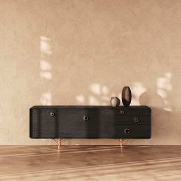 TARA sideboard / black finish M518 by Anesis - view 2