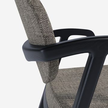 KAPPA chair / black finish A95 by Anesis - view 9