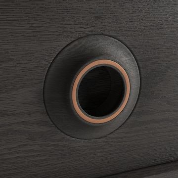 TARA sideboard / black finish M518 by Anesis - view 3