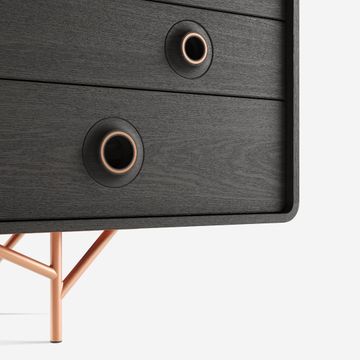 TARA sideboard / black finish M518 by Anesis - view 7