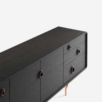 TARA sideboard / black finish M518 by Anesis - view 6