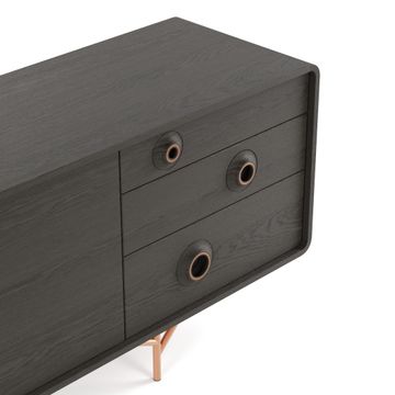 TARA sideboard / black finish M518 by Anesis - view 5