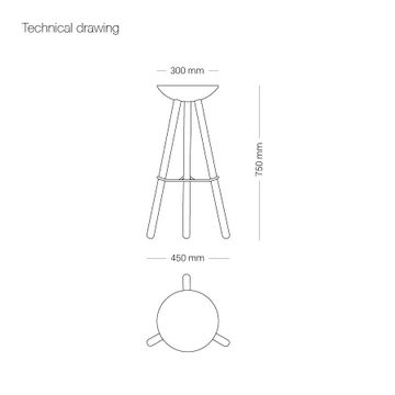 TRIBUT BAR STOOL for RDW by Askia - view 5