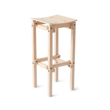 FAIR AND SQUARE BAR STOOL HIGH by Askia - view 5