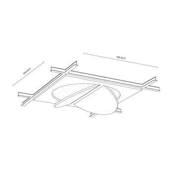 MAGNETIC VOLUMETRIC ACOUSTIC CEILING PANELS by Askia - view 4