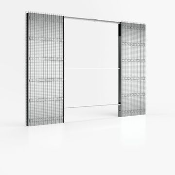 Logika - Classic sliding pocket door with jambs and architraves by Ermetika - view 6