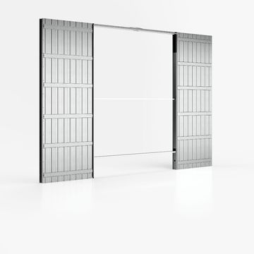 Logika - Classic sliding pocket door with jambs and architraves by Ermetika - view 7