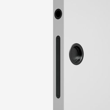 Round handleset without lock by Ermetika - view 3