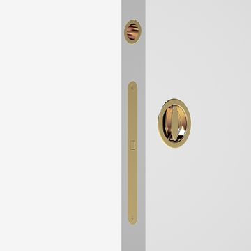 Round handleset with lock by Ermetika - view 4