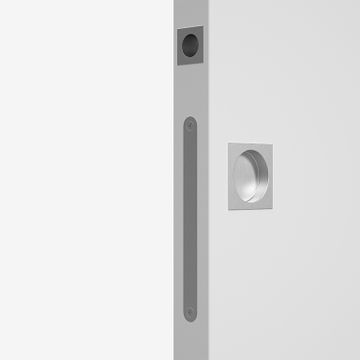 Square handleset without lock by Ermetika - view 2