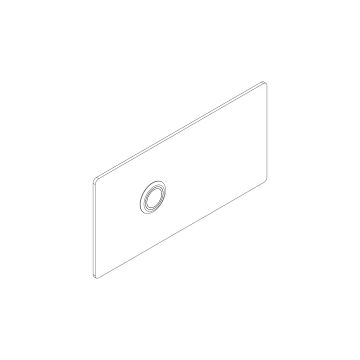 Soffione a incasso a controsoffitto 500×500 mm by AQUAELITE - view 2