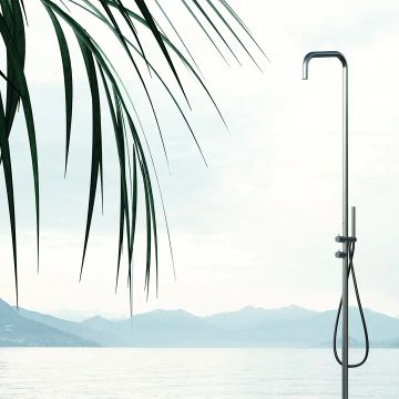 Colonna doccia freestanding ø 35 mm by AQUAELITE - view 2