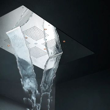 Soffione incasso a controsoffitto 850×540 mm by AQUAELITE - view 4