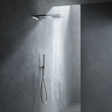 Soffione a parete 480×250 mm // h. 2 mm by AQUAELITE - view 4