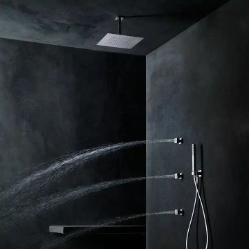 Braccio doccia da soffitto 22×22 mm // L. 150 mm by AQUAELITE - view 3