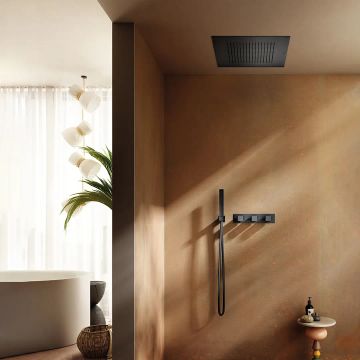 Soffione a incasso a controsoffitto 500×500 mm by AQUAELITE - view 2