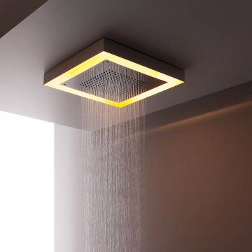 Soffione a incasso a controsoffitto 520×520 mm by AQUAELITE - view 4