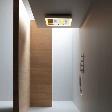 Soffione a incasso a controsoffitto 620×620 mm by AQUAELITE - view 3