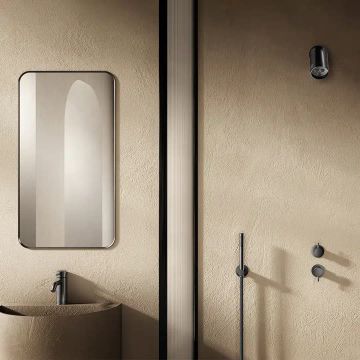 Set doccia con presa acqua e supporto per doccetta tonda acciaio inox by AQUAELITE - view 5