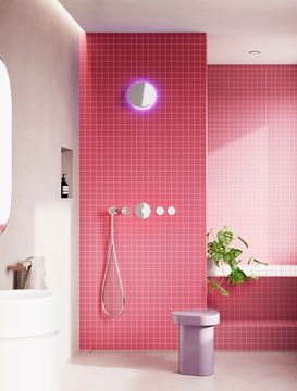 Halo soffione spray acciaio inox by AQUAELITE - view 2