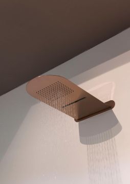Soffione a parete 480×250 mm // h. 2 mm by AQUAELITE - view 3