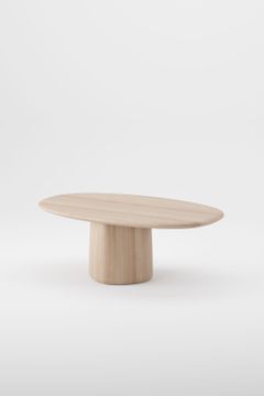 Column oval coffee table by Artisan - view 2