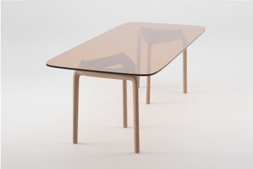 Pascal rectangular table by Artisan - view 5