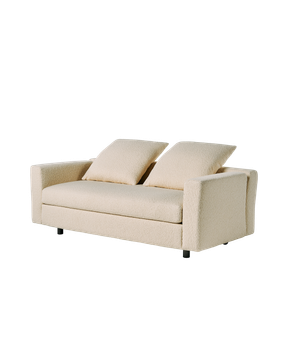 Bill - 2-seater sofa by BALERI ITALIA - view 2