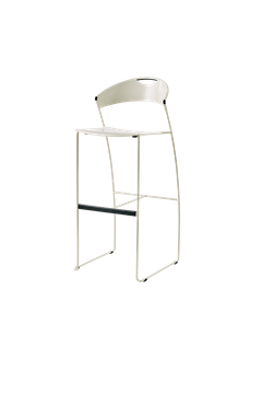 Juliette - Bar stool by BALERI ITALIA - view 2