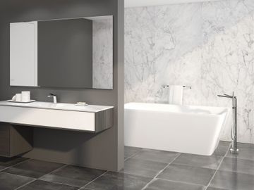 Finition seule pour robinet de bain au sol avec douchette by BARIL - view 3