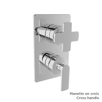 Valve de douche pression équilibrée avec dérivateur 3 voies (sans manette) by BARIL - view 5