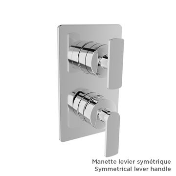 Valve de douche pression équilibrée avec dérivateur 3 voies (sans manette) by BARIL - view 6