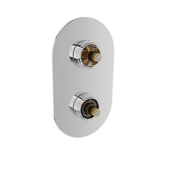 Valve de douche thermostatique pression équilibrée avec dérivateur 3 voies (sans manette) by BARIL - view 3