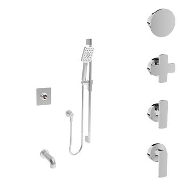 Finition seule pour ensemble de douche pression équilibrée (sans manette) by BARIL - view 2