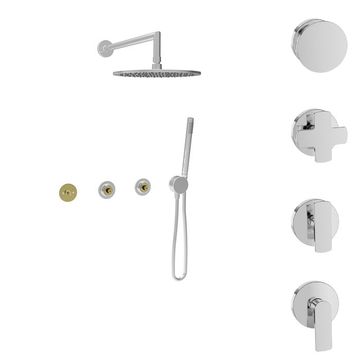 Finition seule pour ensemble de douche thermostatique (manettes au choix) by BARIL - view 2