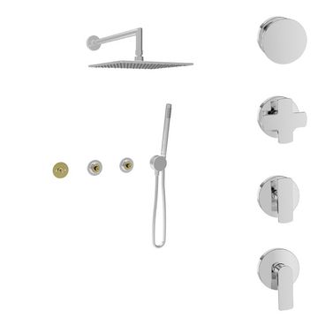 Finition seule pour ensemble de douche thermostatique (manettes au choix) by BARIL - view 2