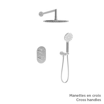 Finition seule pour ensemble de douche thermostatique pression équilibrée sans manette by BARIL - view 7
