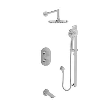 Ensemble complet de douche thermostatique pression équilibrée by BARIL - view 2