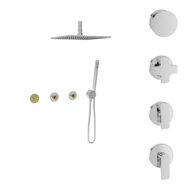 Ensemble complet de douche thermostatique (manettes au choix) by BARIL - view 2