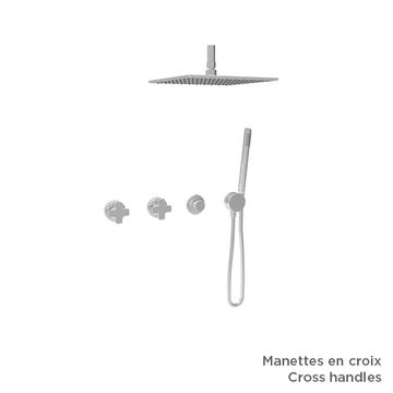 Ensemble complet de douche thermostatique (manettes au choix) by BARIL - view 5