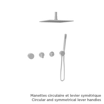 Ensemble complet de douche thermostatique (manettes au choix) by BARIL - view 6