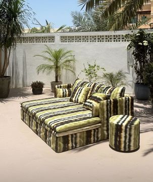 Green outdoor ( fibres recyclées ) by Bérengère Leroy - view 2